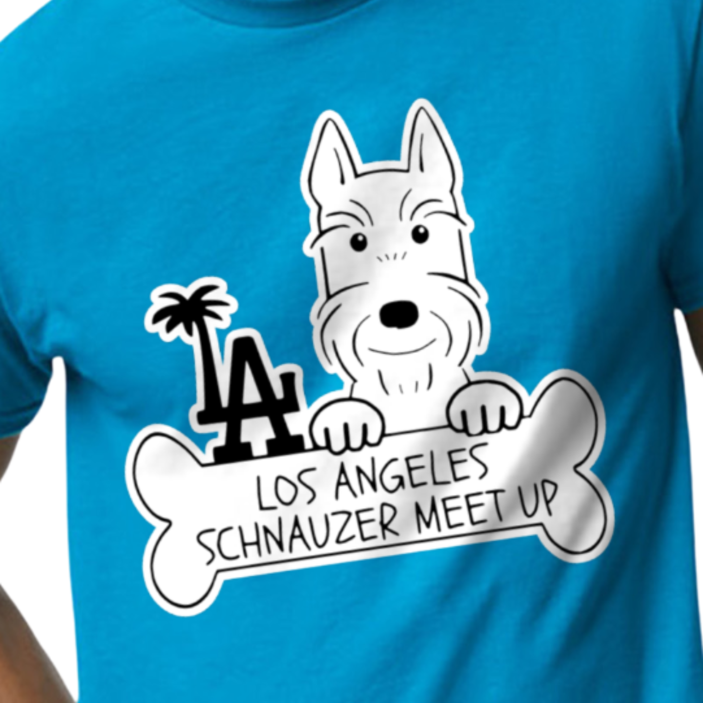 LA Schnauzers Meet Up Human T Shirt