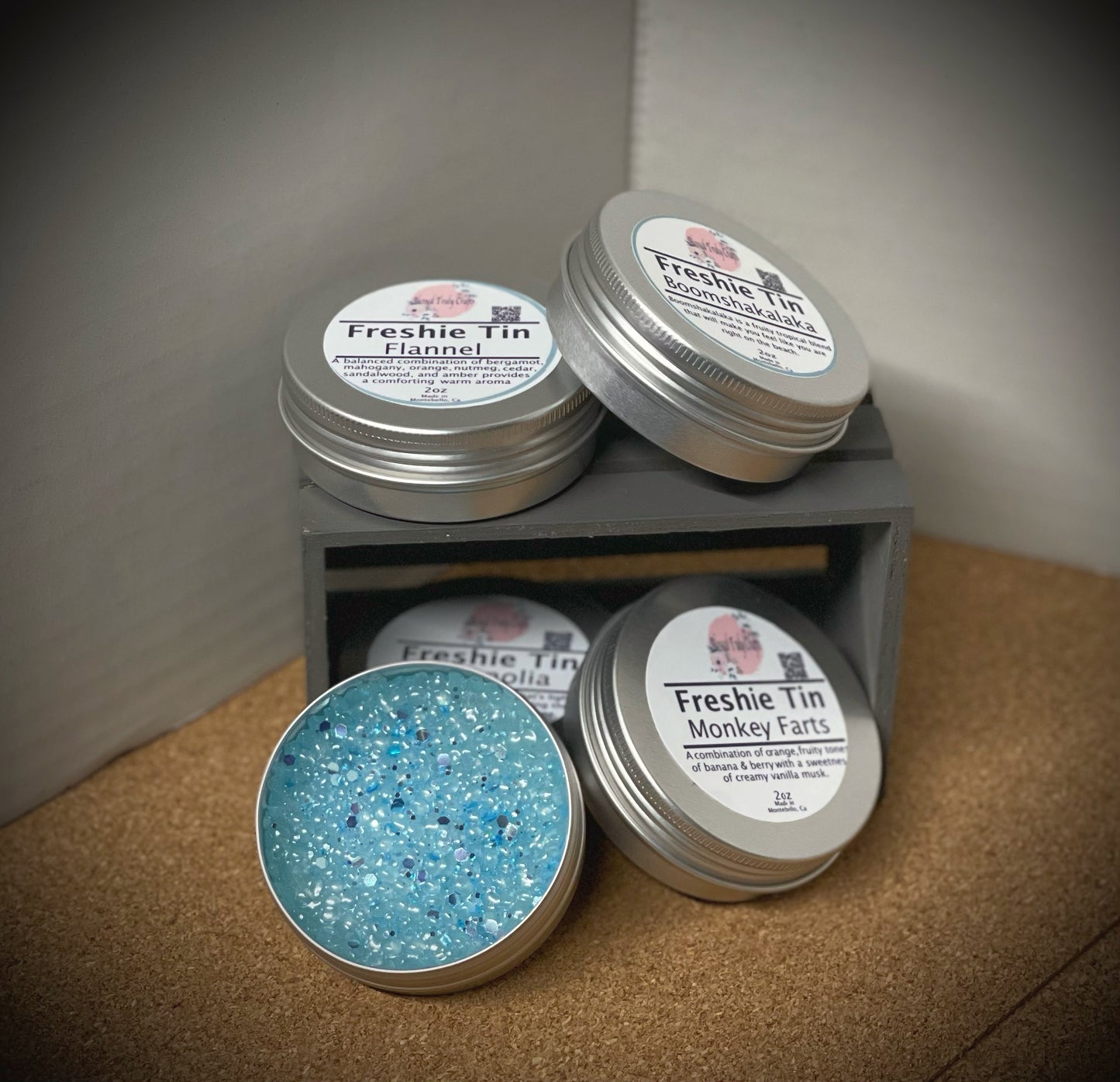 Car Freshie Tin