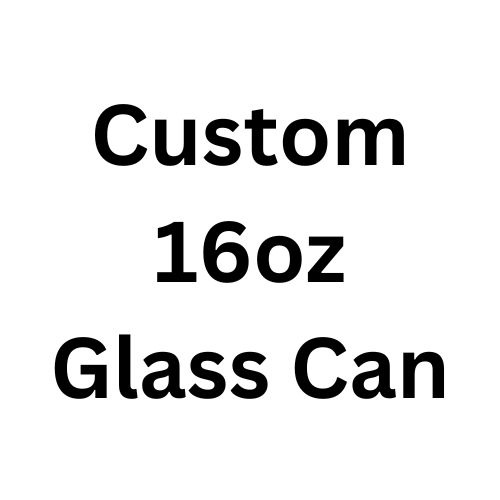 Custom 16oz Glass Can