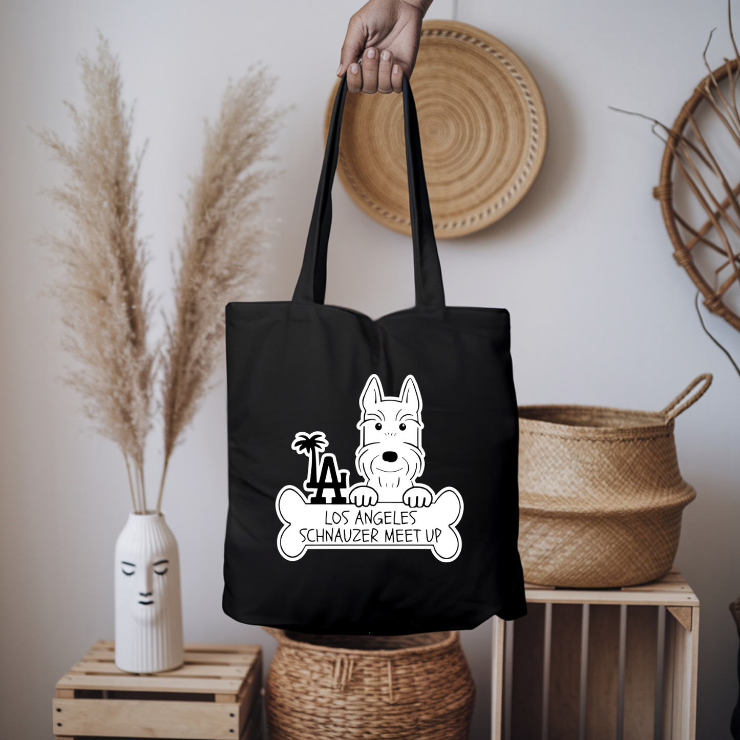 La Schnauzer Meet Up Tote Bag