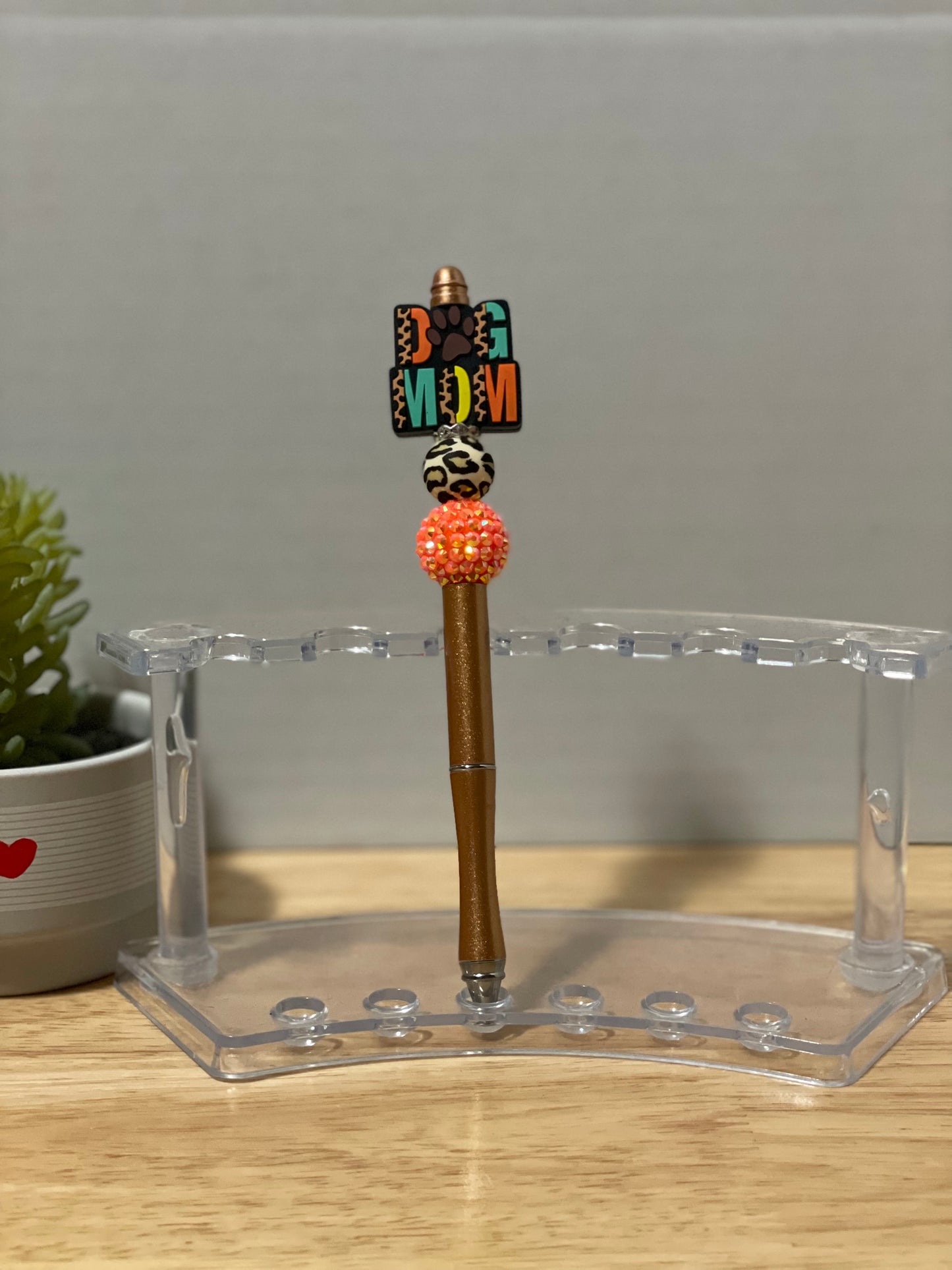 Beaded Metal Pen