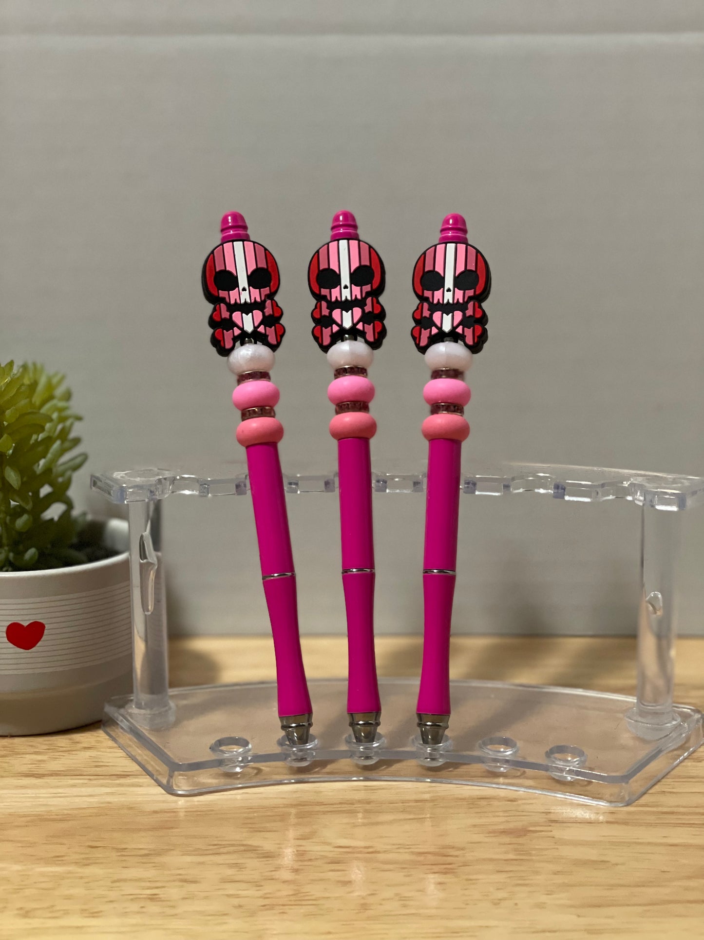 Beaded Metal Pen