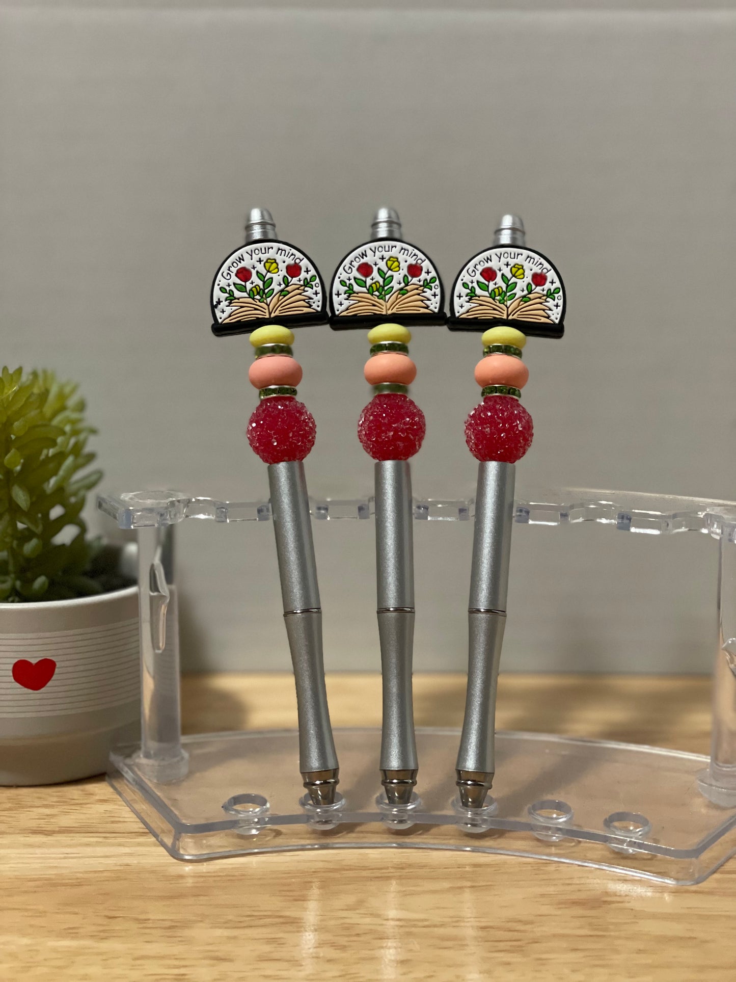 Beaded Metal Pen