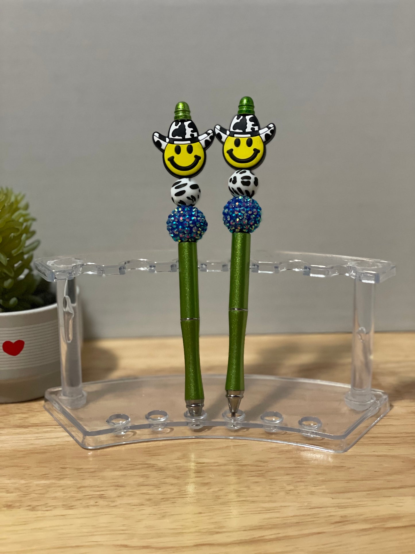 Beaded Metal Pen