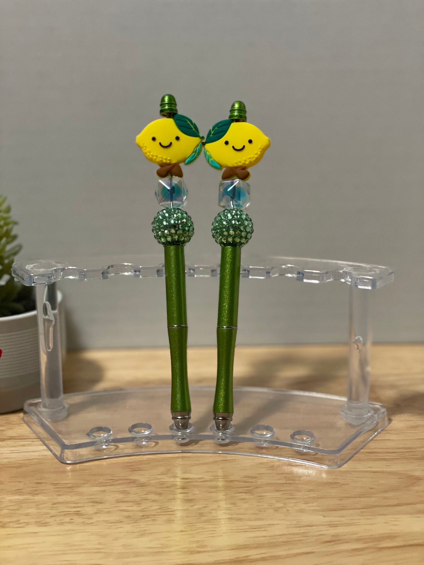 Beaded Metal Pen