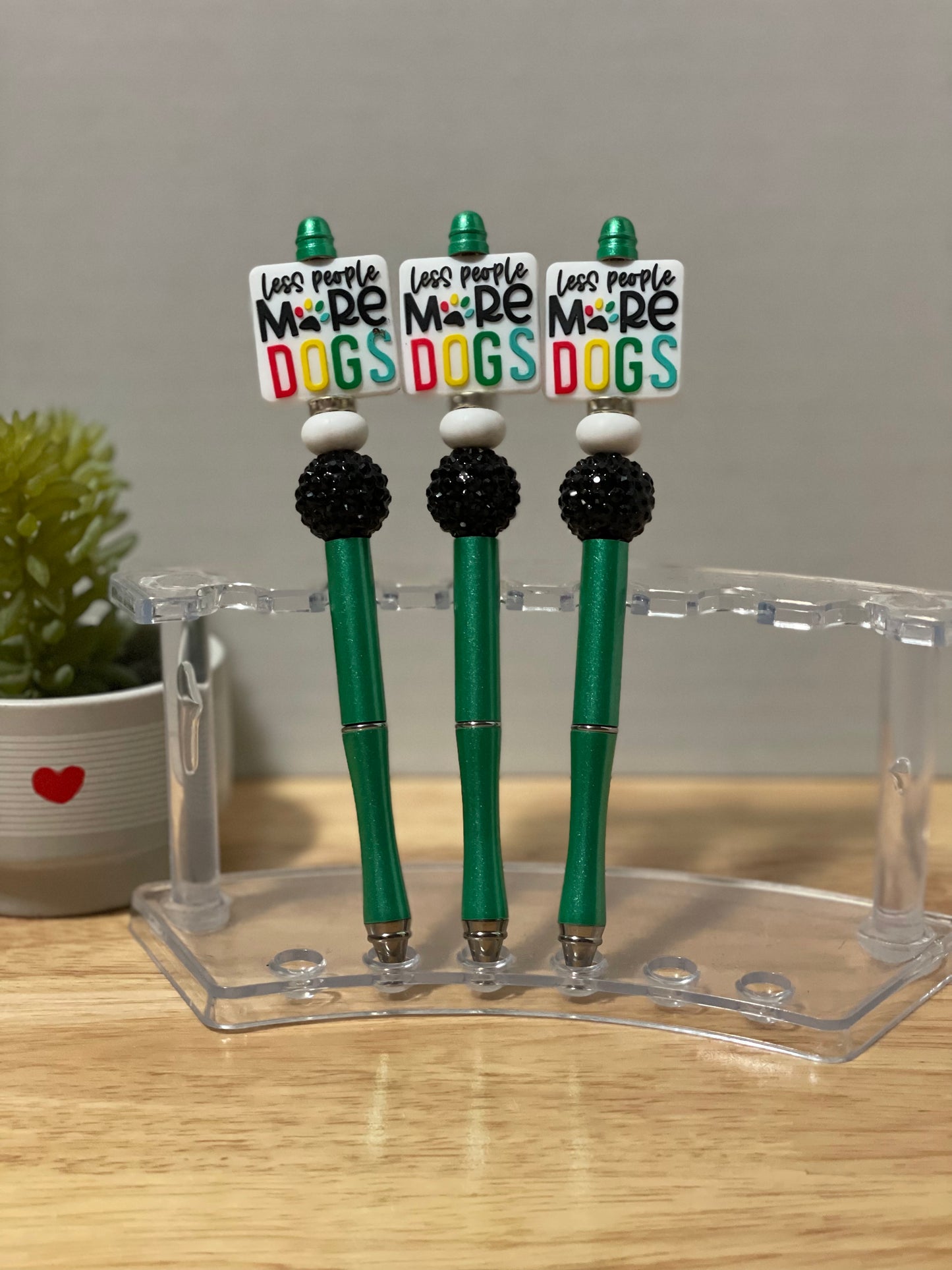 Beaded Metal Pen