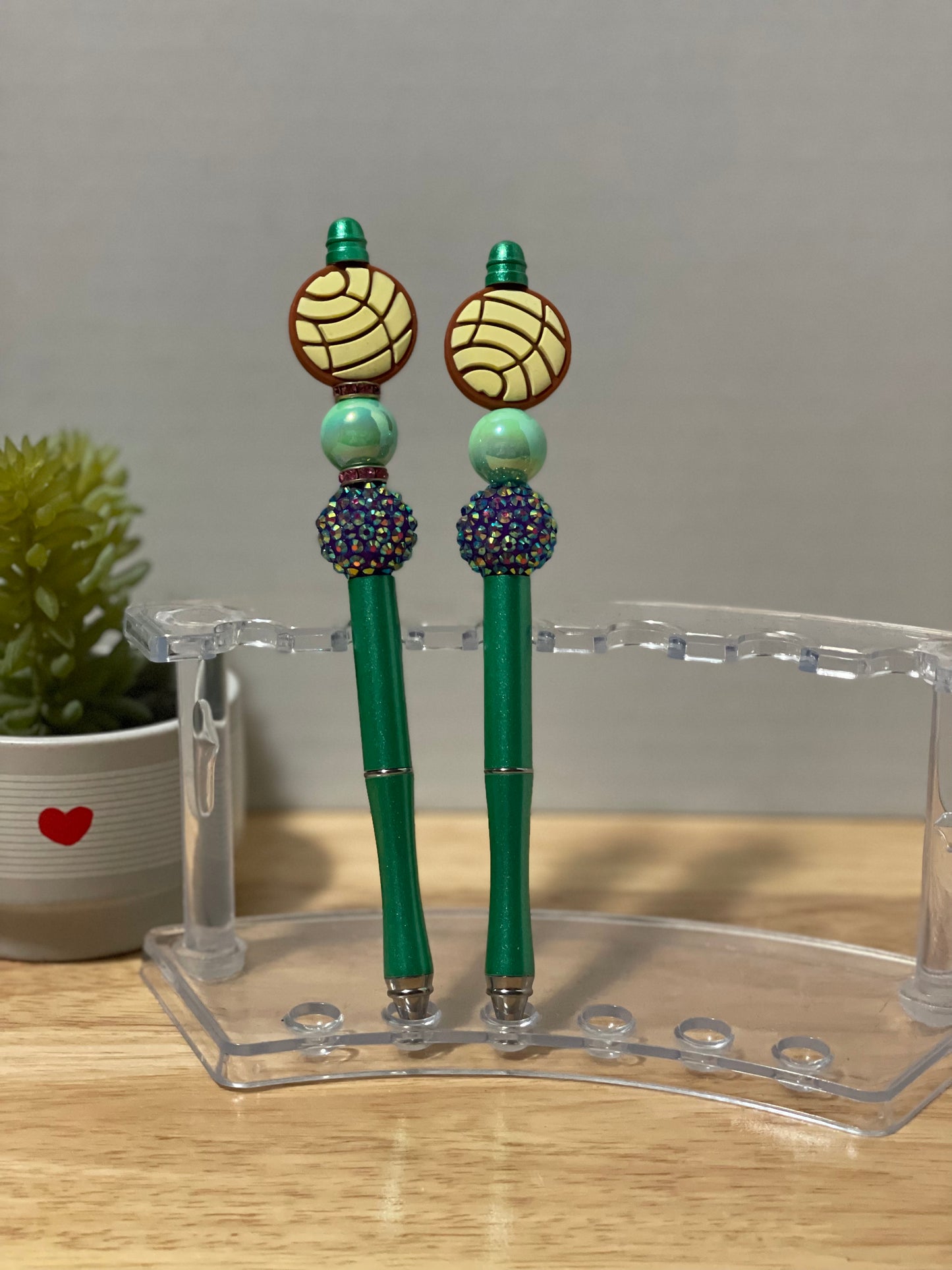 Beaded Metal Pen