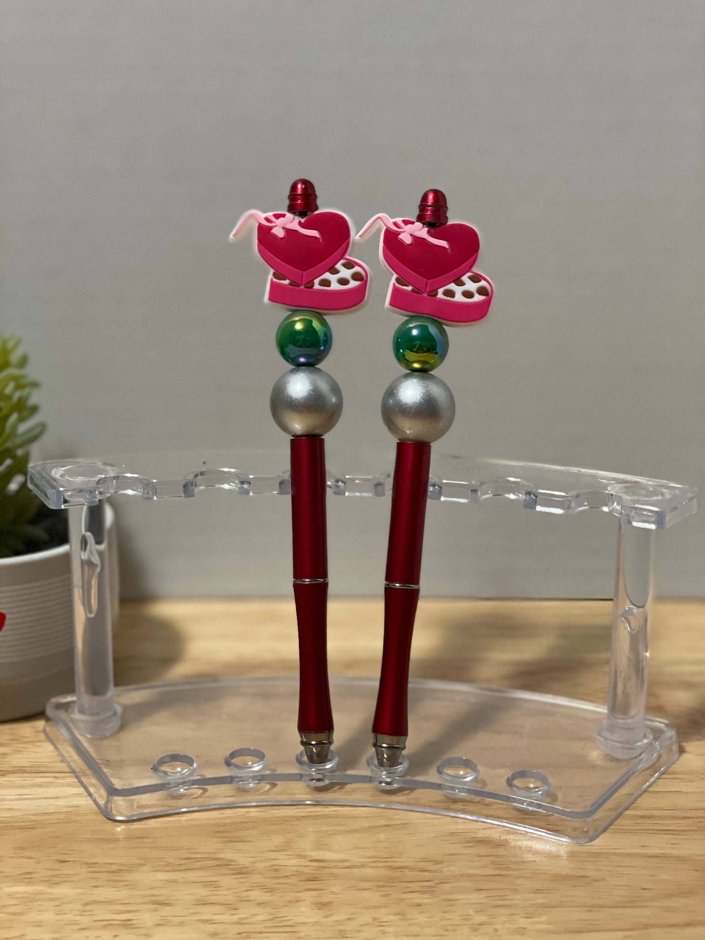 Beaded Metal Pen