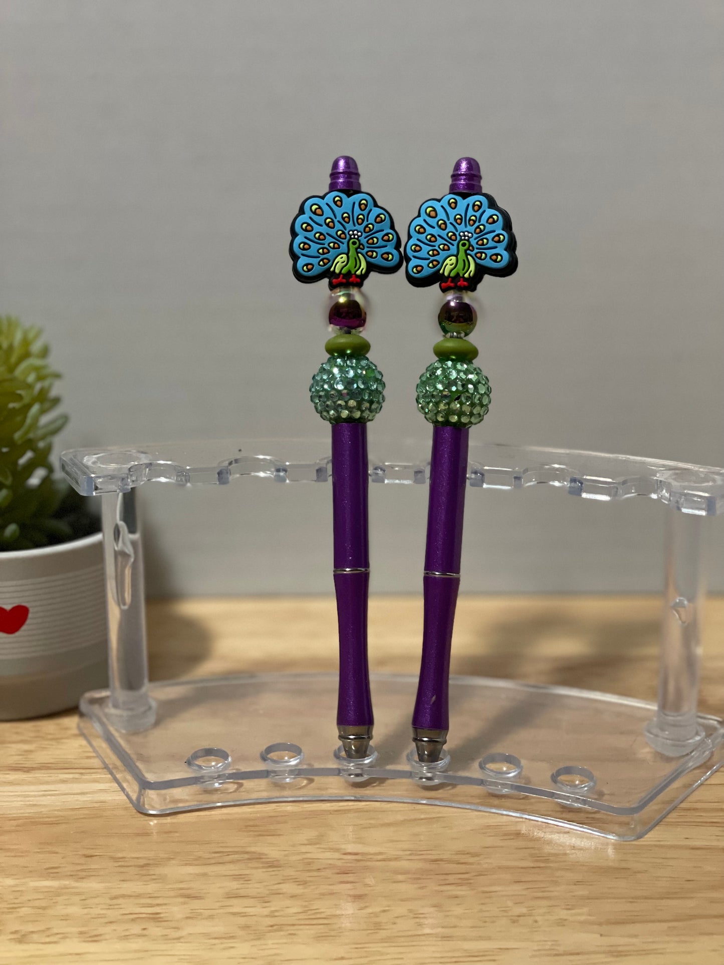 Beaded Metal Pen