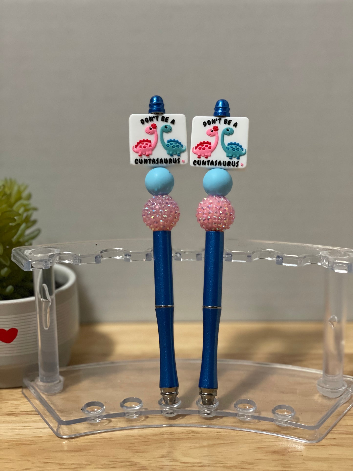 Beaded Metal Pen