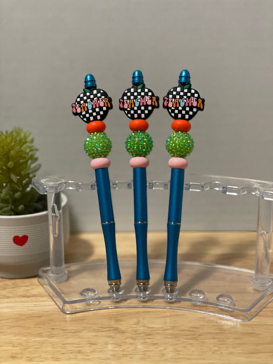 Beaded Metal Pen