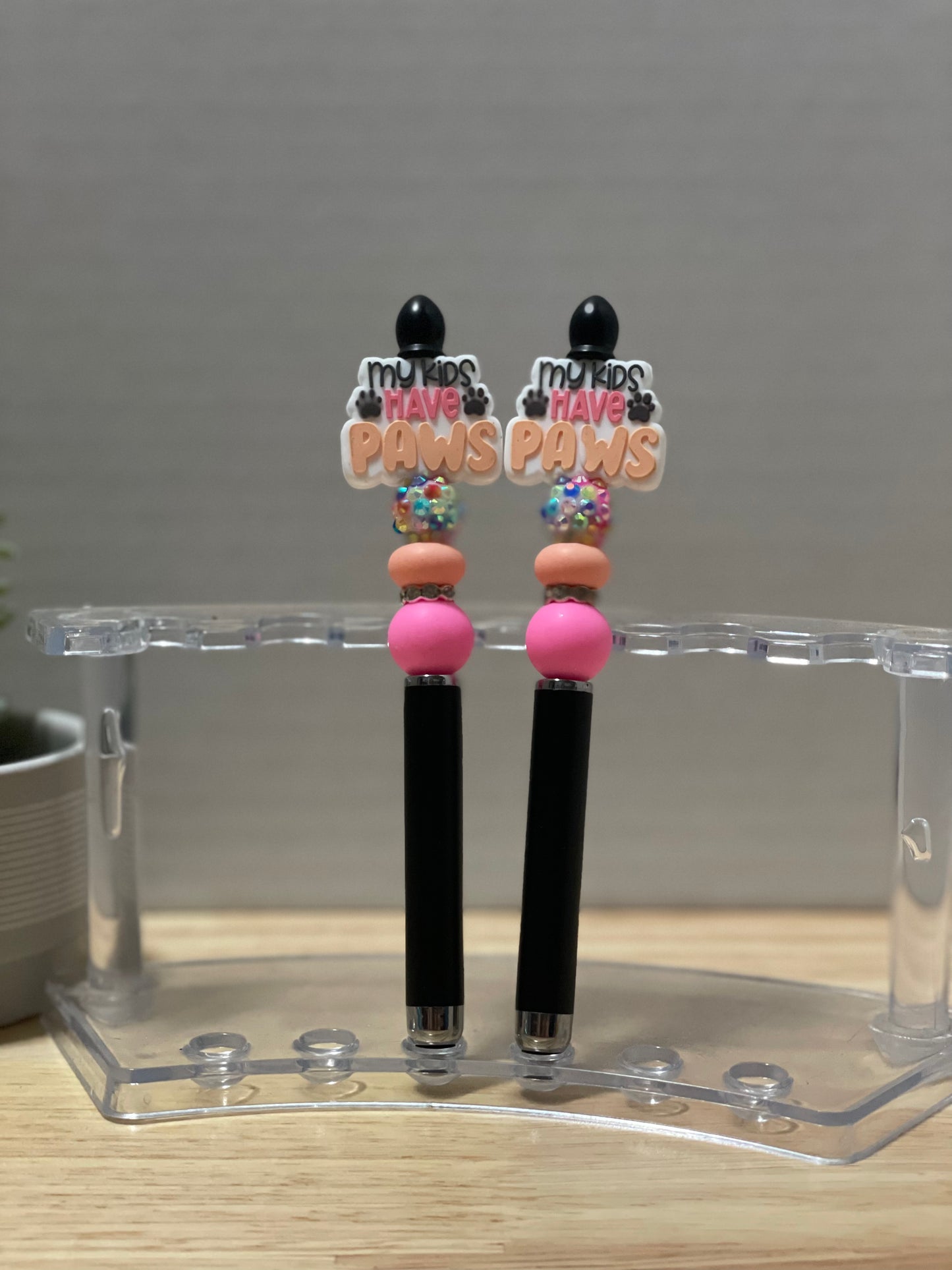 Beaded stylus pen