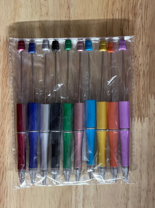 10 pack Bead Pen