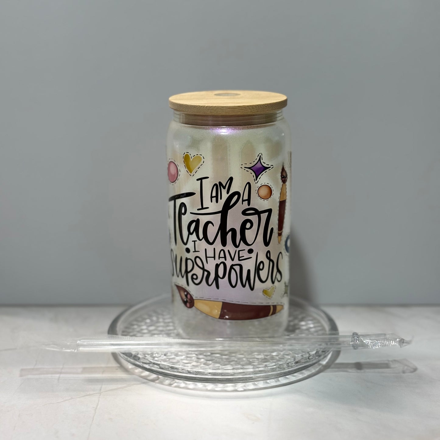 Pre Made 16oz Glass Can