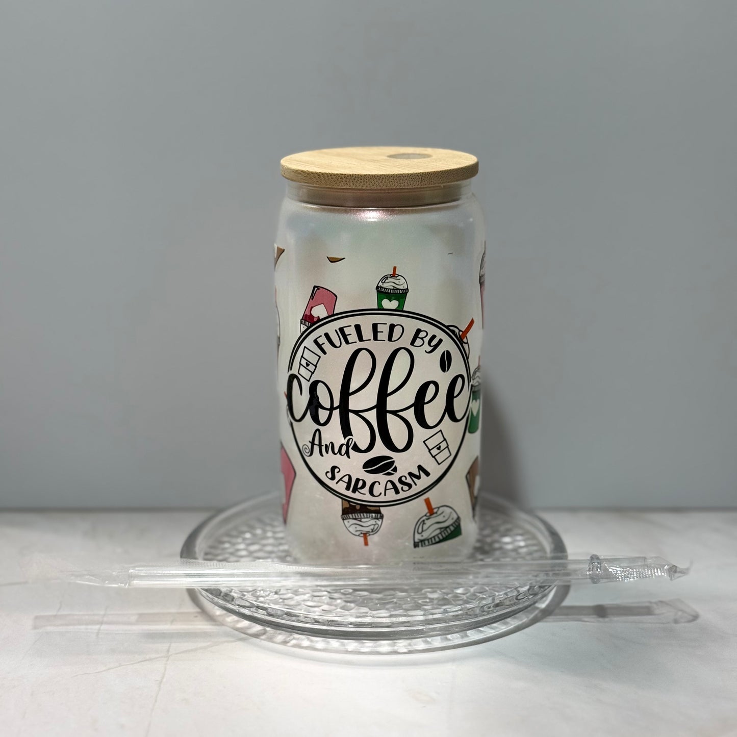 Pre Made 16oz Glass Can