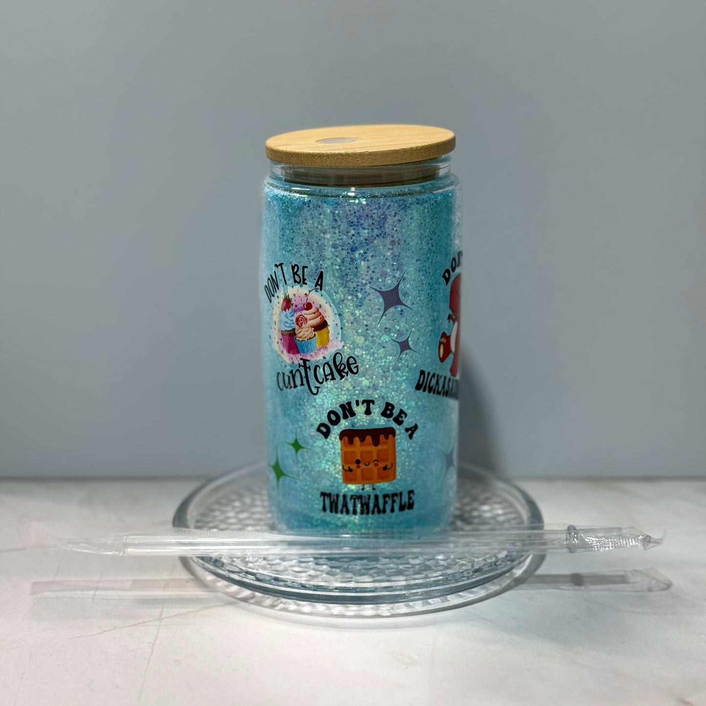 Pre Made 16oz Glass Can