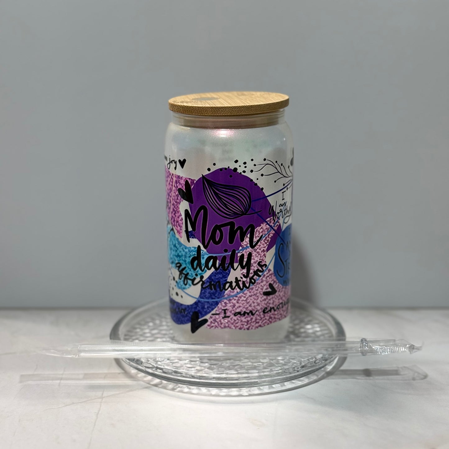 Pre Made 16oz Glass Can