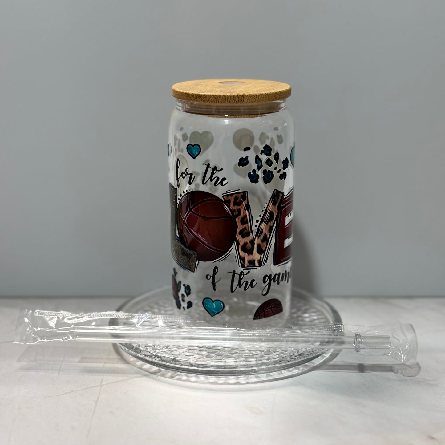Pre Made 16oz Glass Can