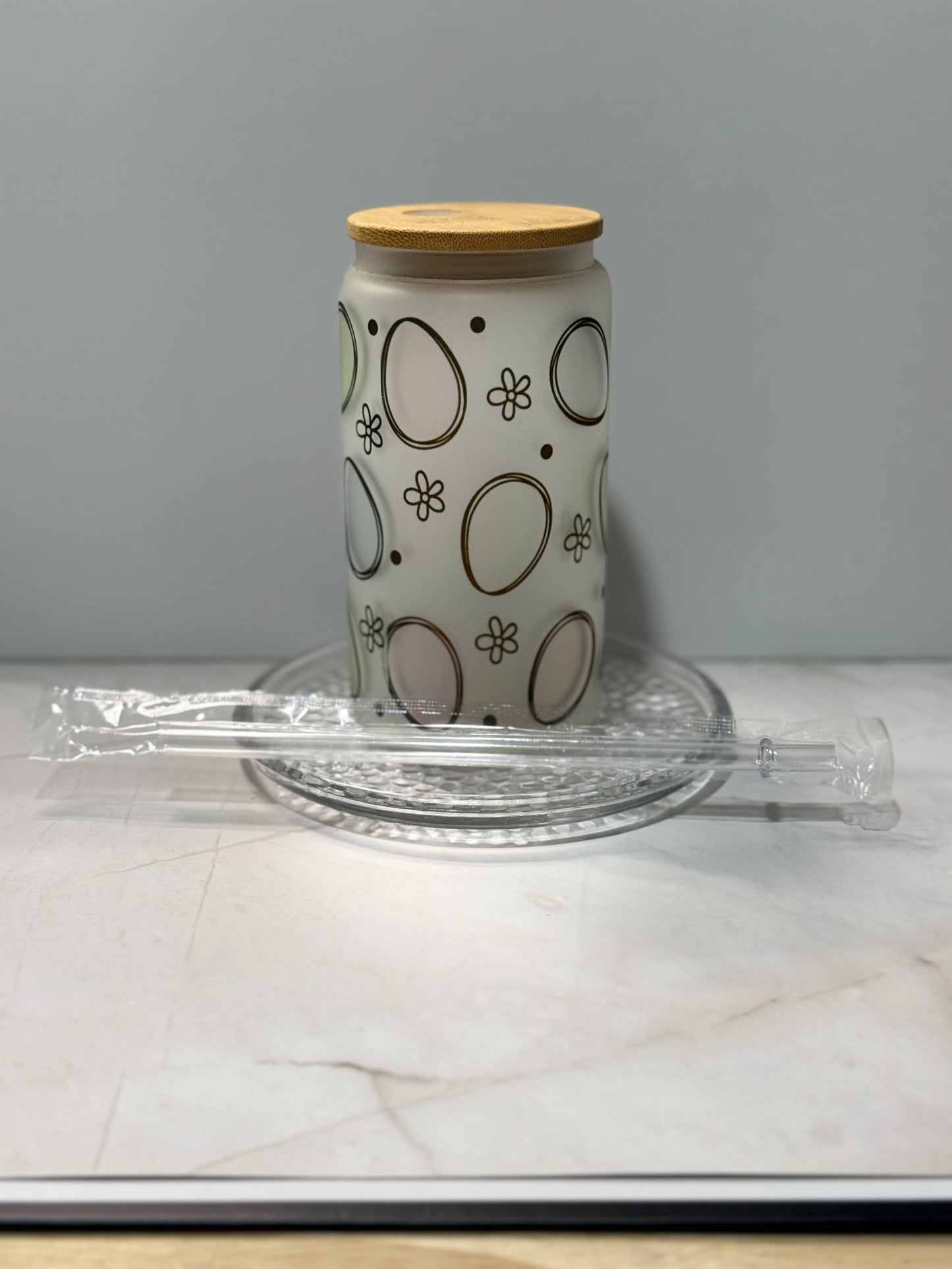 Pre Made 16oz Glass Can