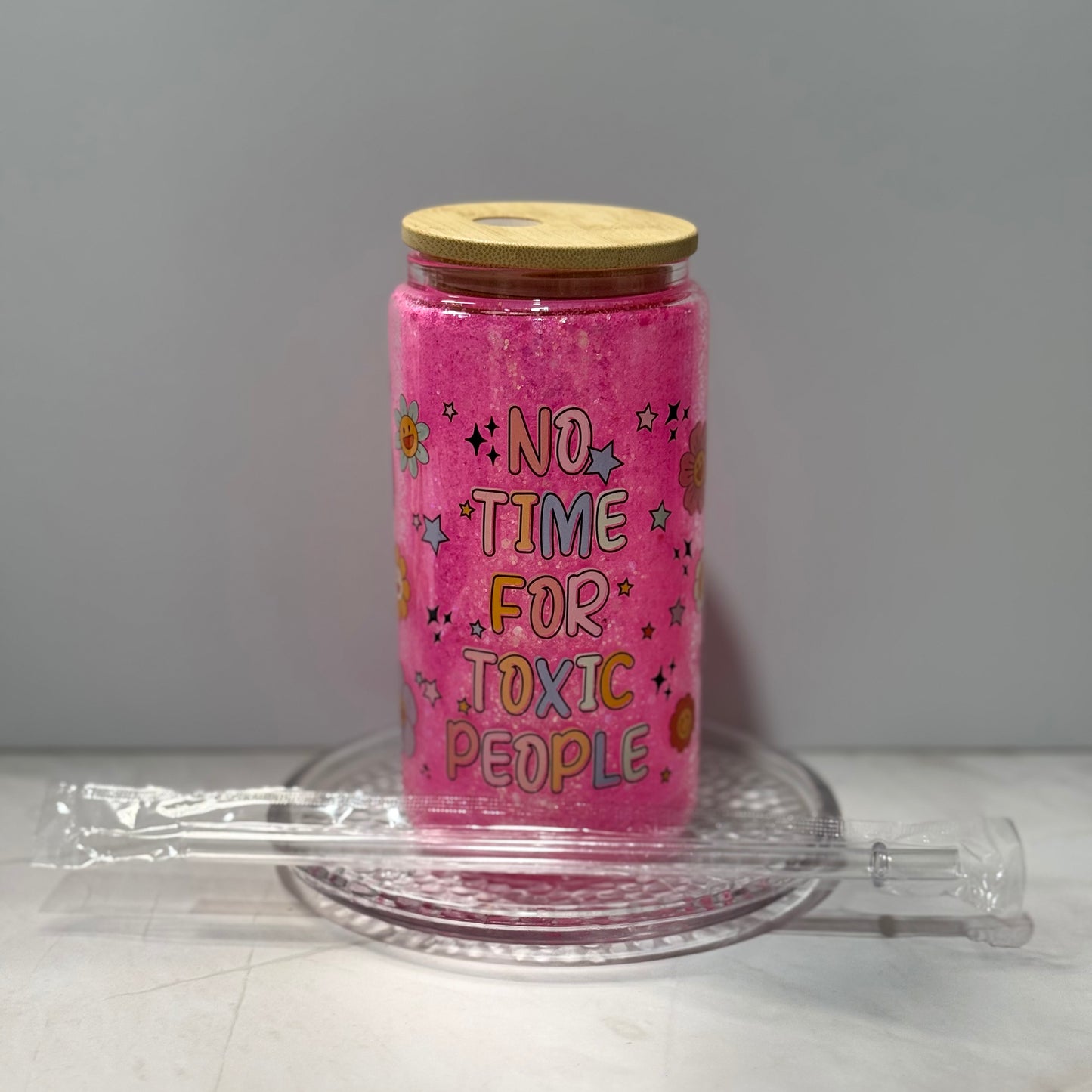 Pre Made 16oz Glass Can
