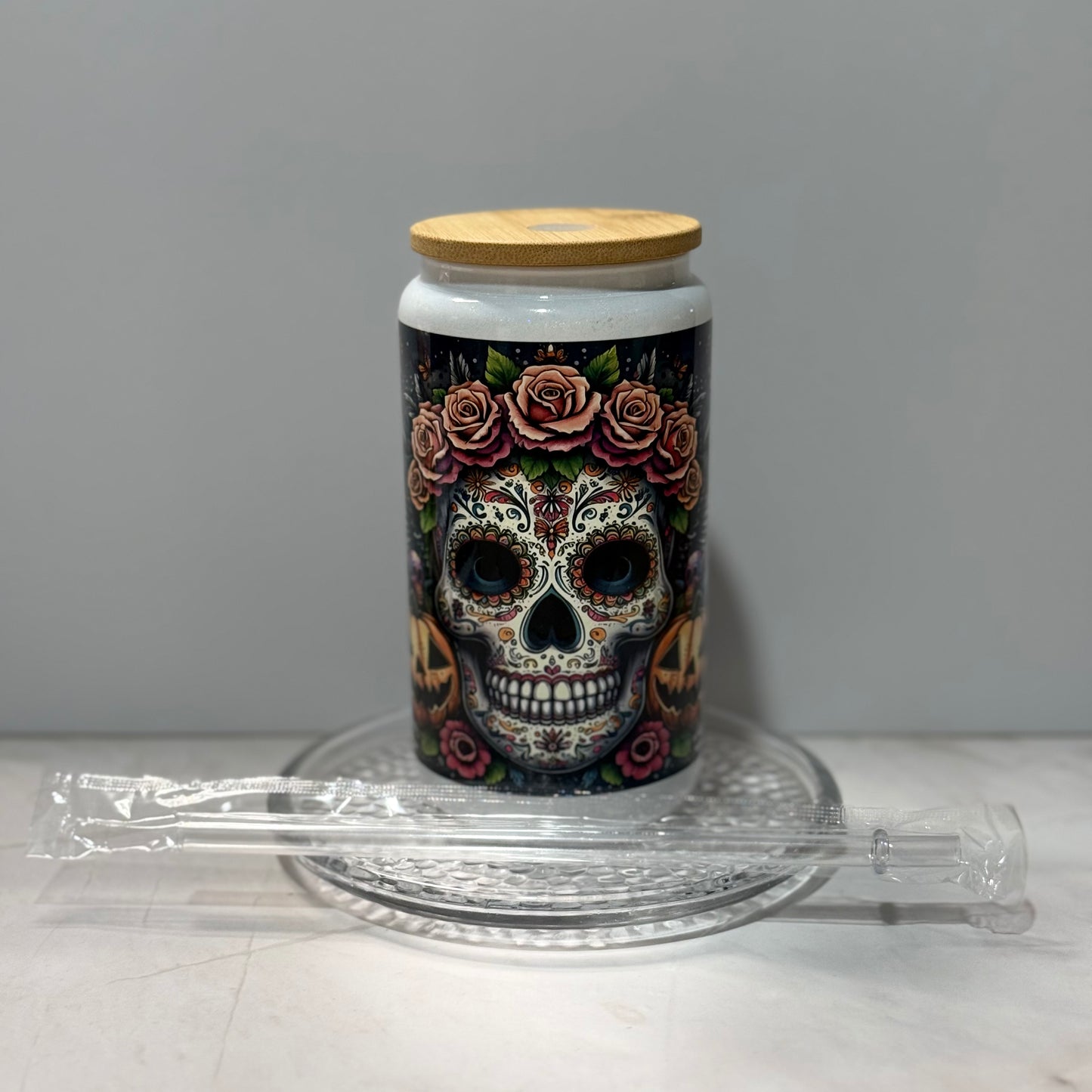 Pre Made 16oz Glass Can