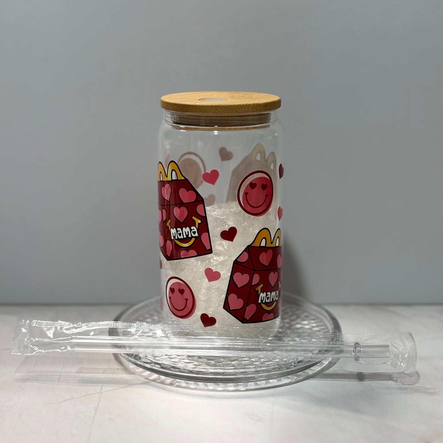 Pre Made 16oz Glass Can