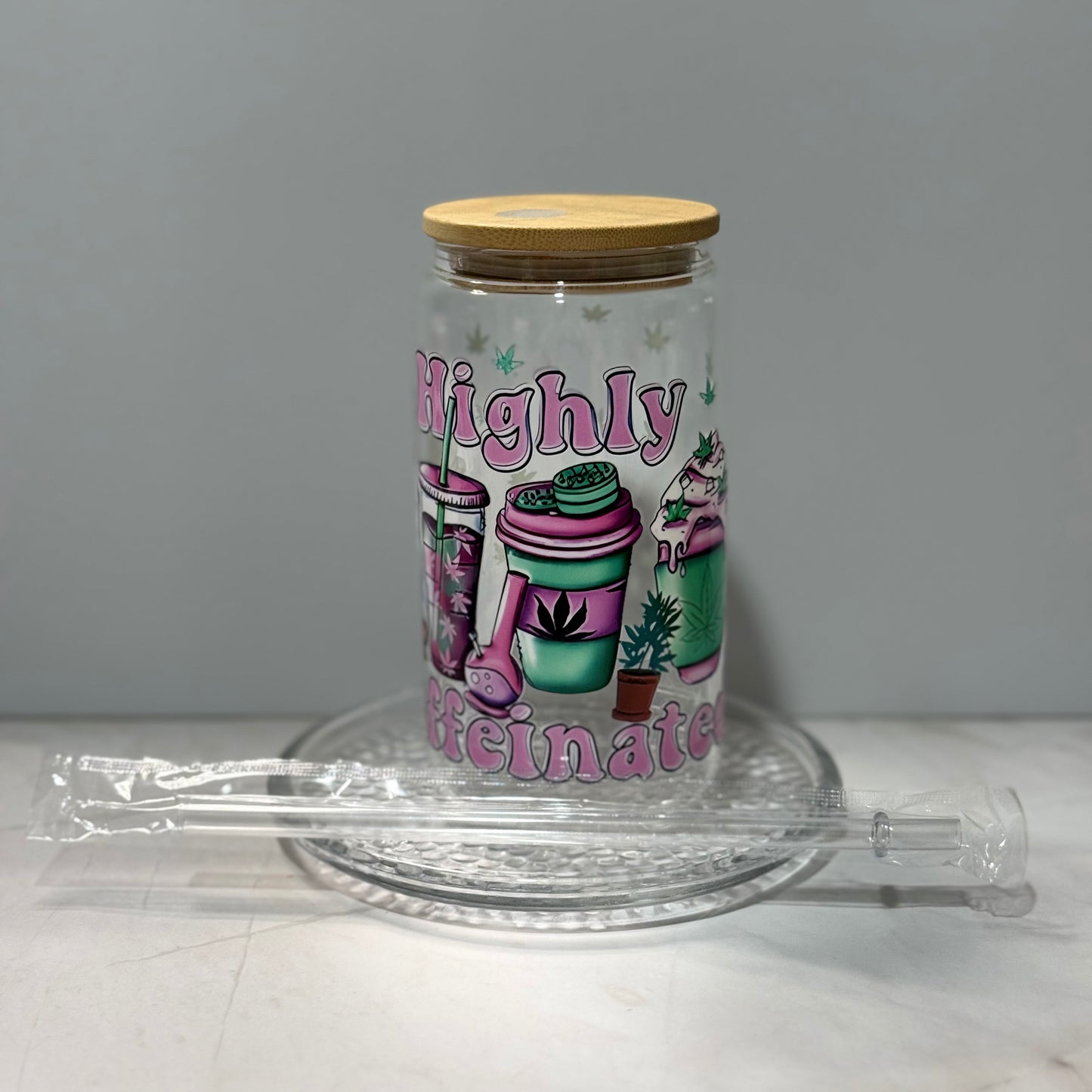 Pre Made 16oz Glass Can