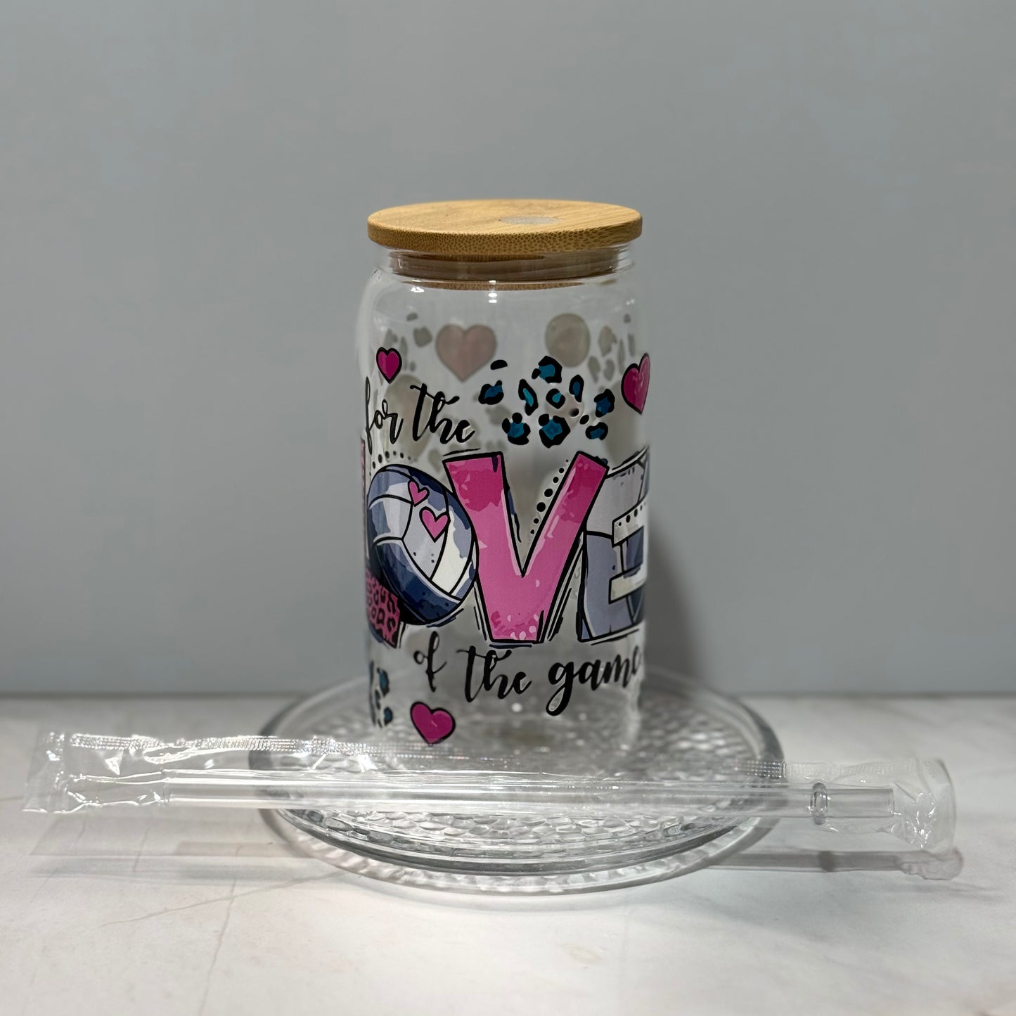 Pre Made 16oz Glass Can