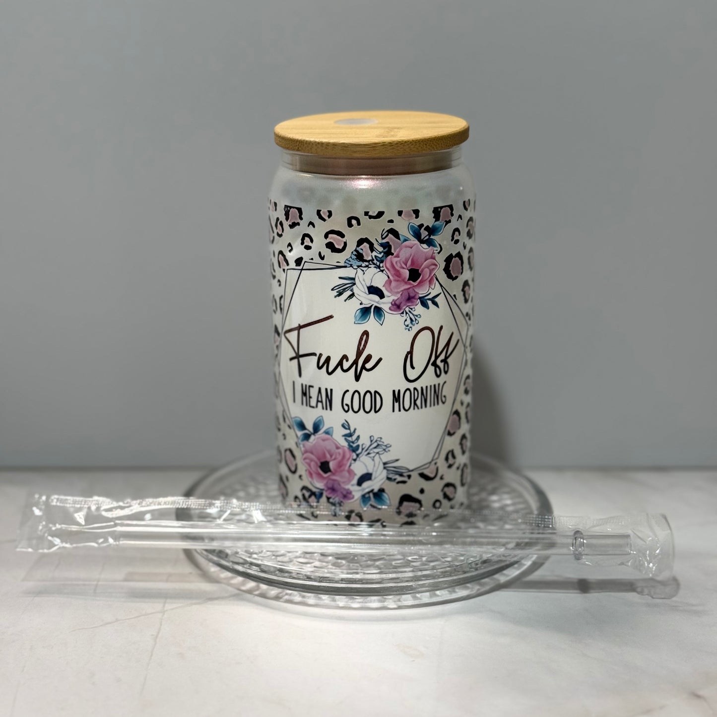 Pre Made 16oz Glass Can