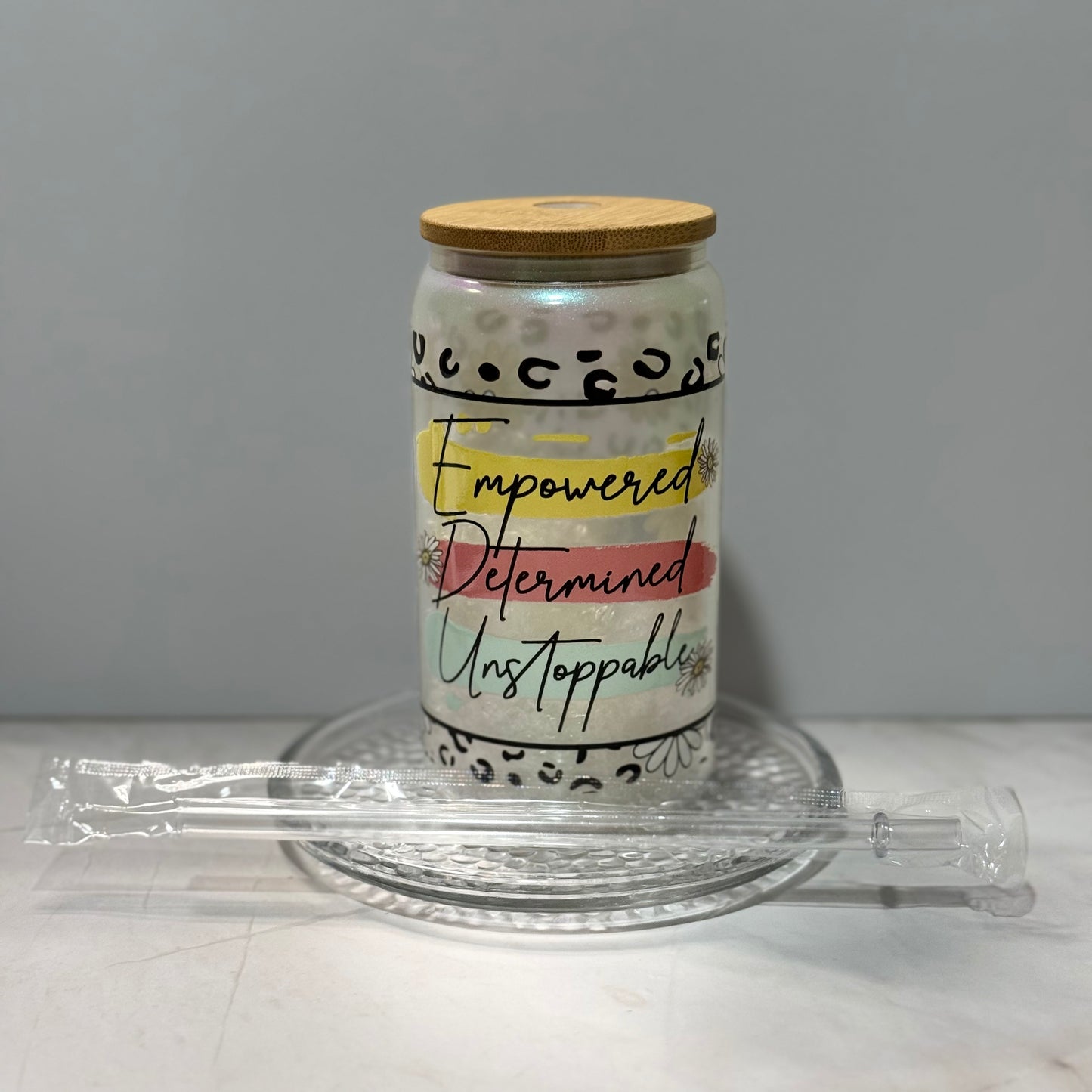 Pre Made 16oz Glass Can