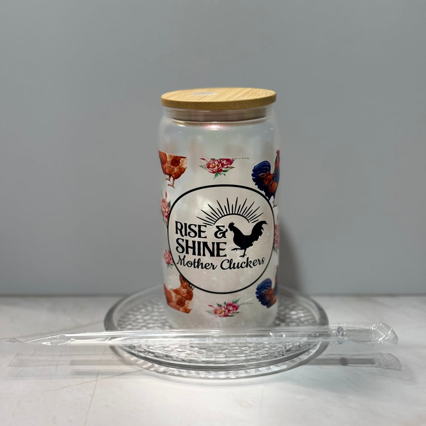 Pre Made 16oz Glass Can