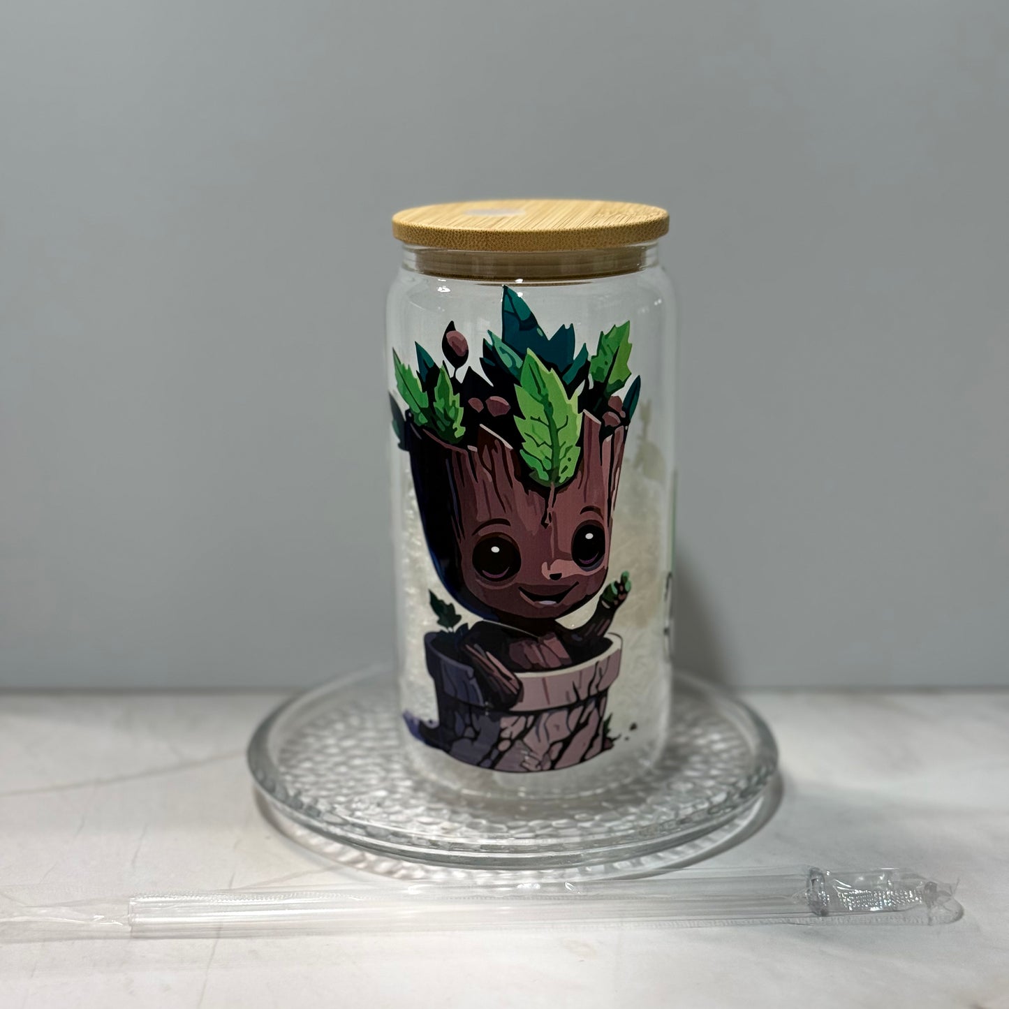 Pre Made 16oz Glass Can