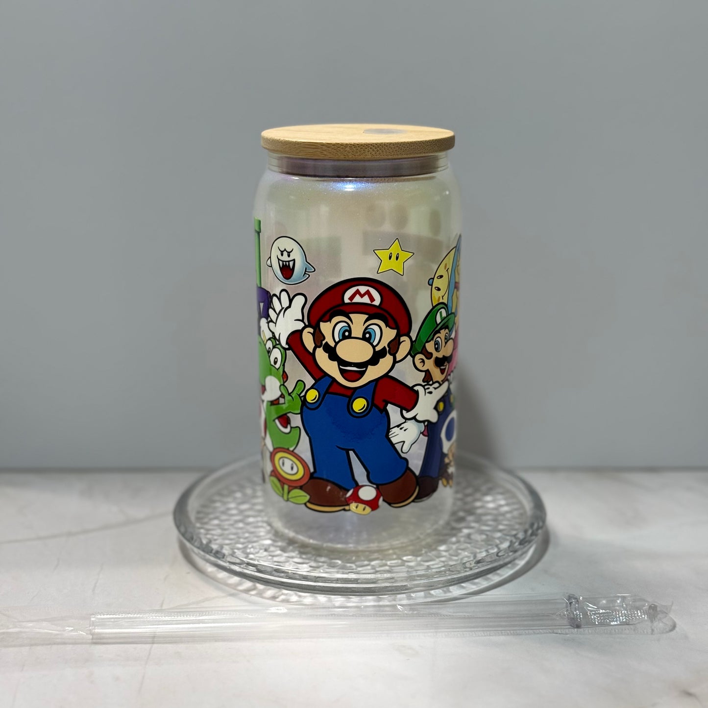 Pre Made 16oz Glass Can