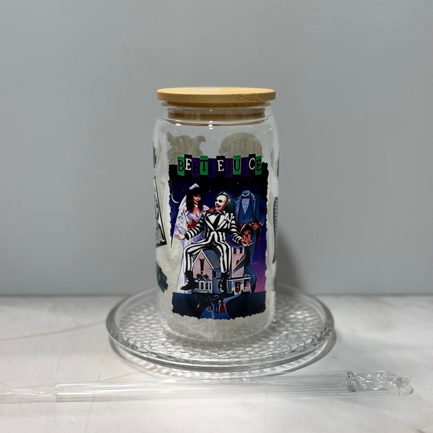 Pre Made 16oz Glass Can