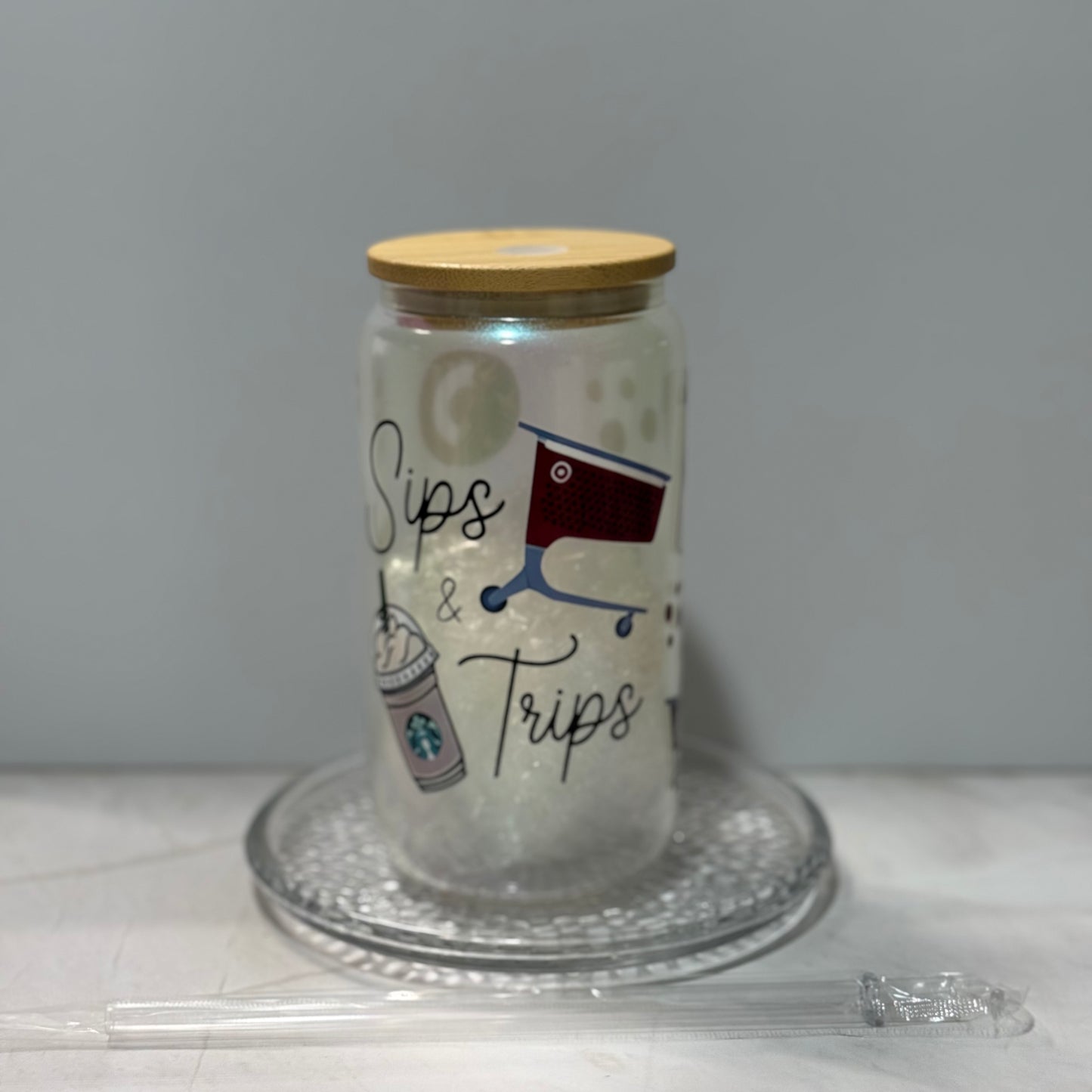 Pre Made 16oz Glass Can