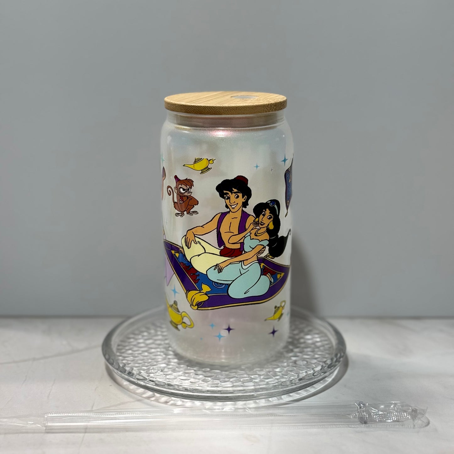 Pre Made 16oz Glass Can