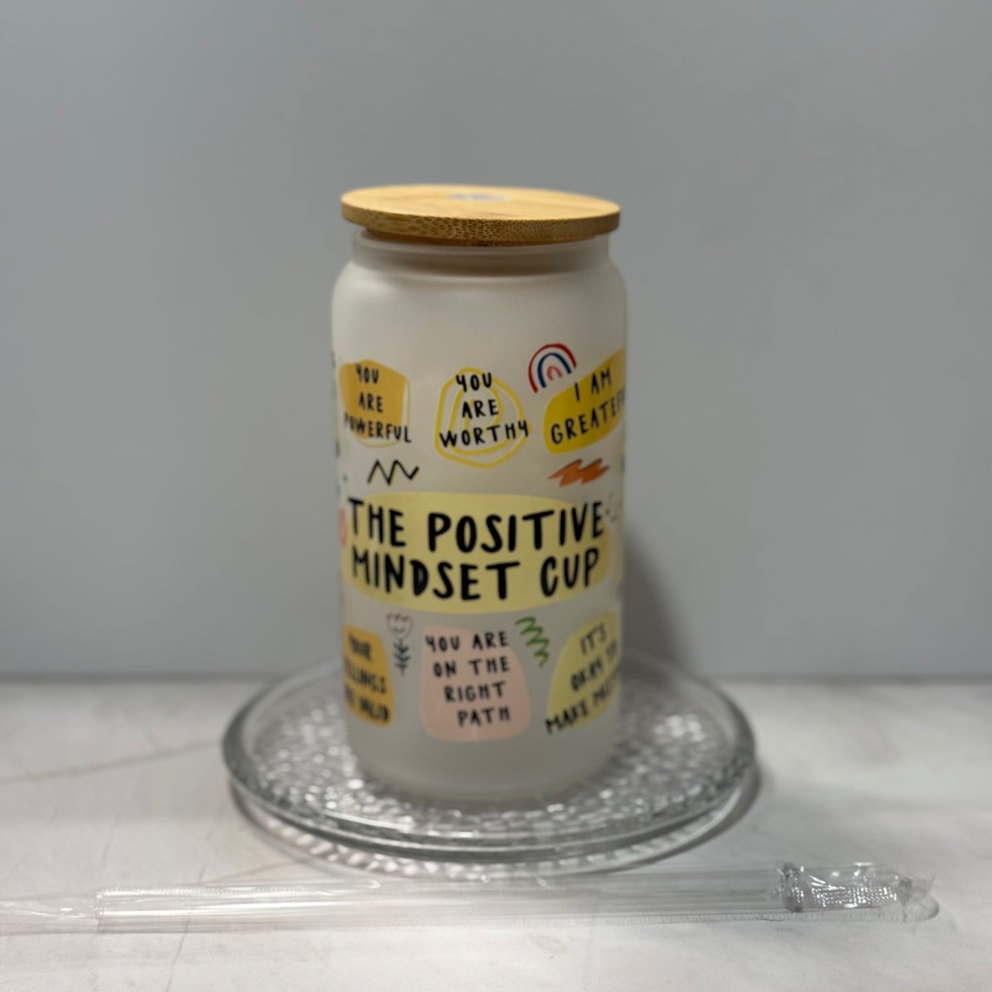 Pre Made 16oz Glass Can