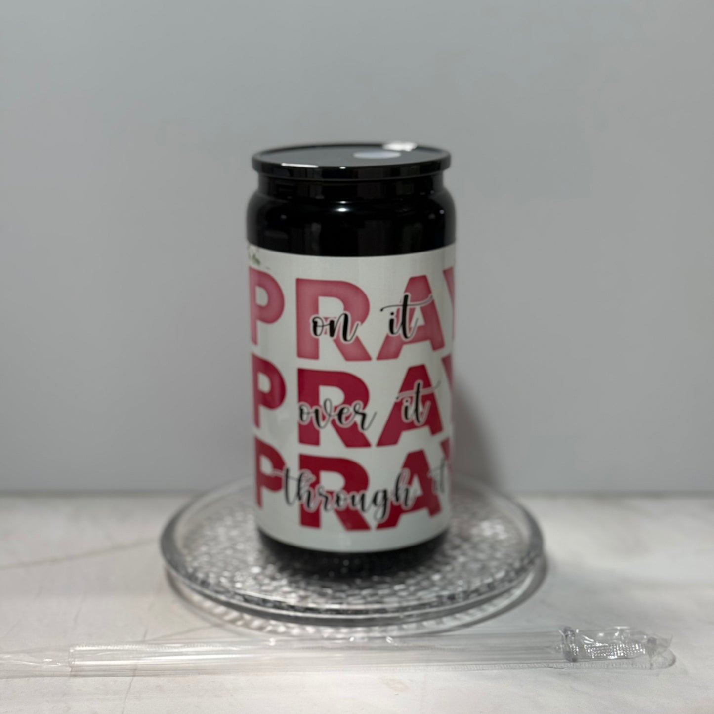 Pre Made 16oz Glass Can