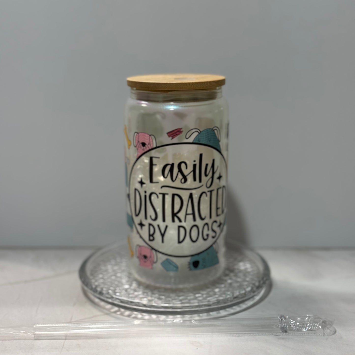 Pre Made 16oz Glass Can