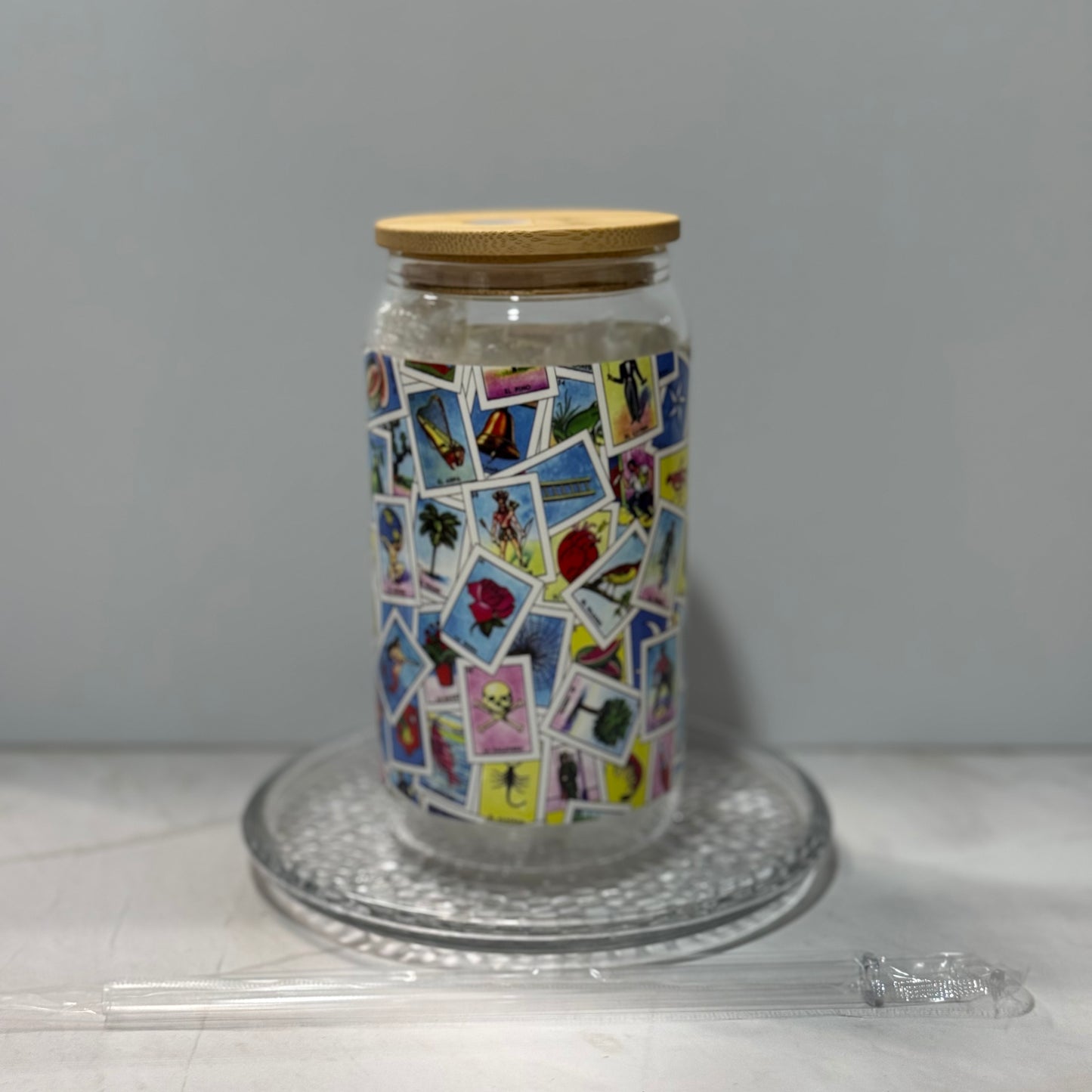 Pre Made 16oz Glass Can