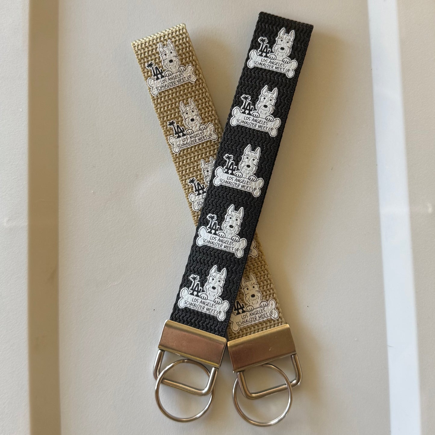 LA Schnauzer Meet Up Key Fob