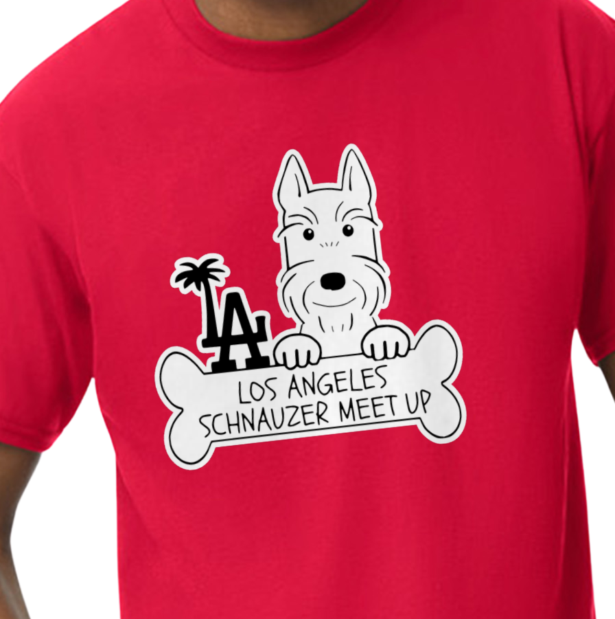LA Schnauzers Meet Up Human T Shirt