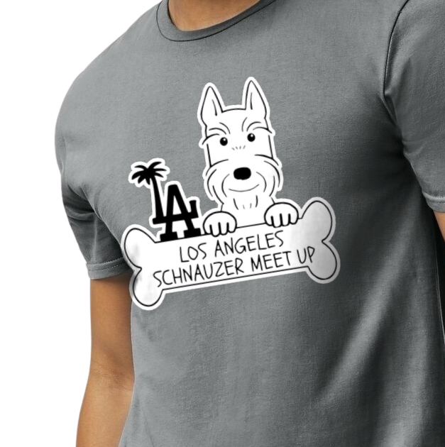 LA Schnauzers Meet Up Human T Shirt