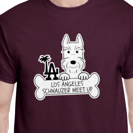 LA Schnauzers Meet Up Human T Shirt