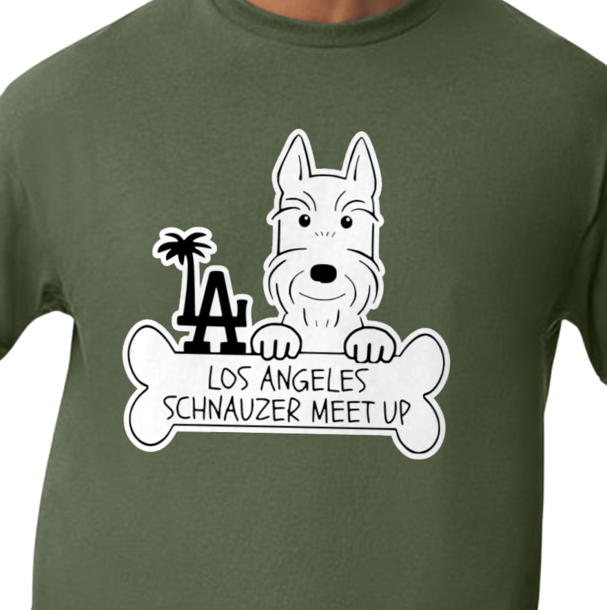 LA Schnauzers Meet Up Human T Shirt