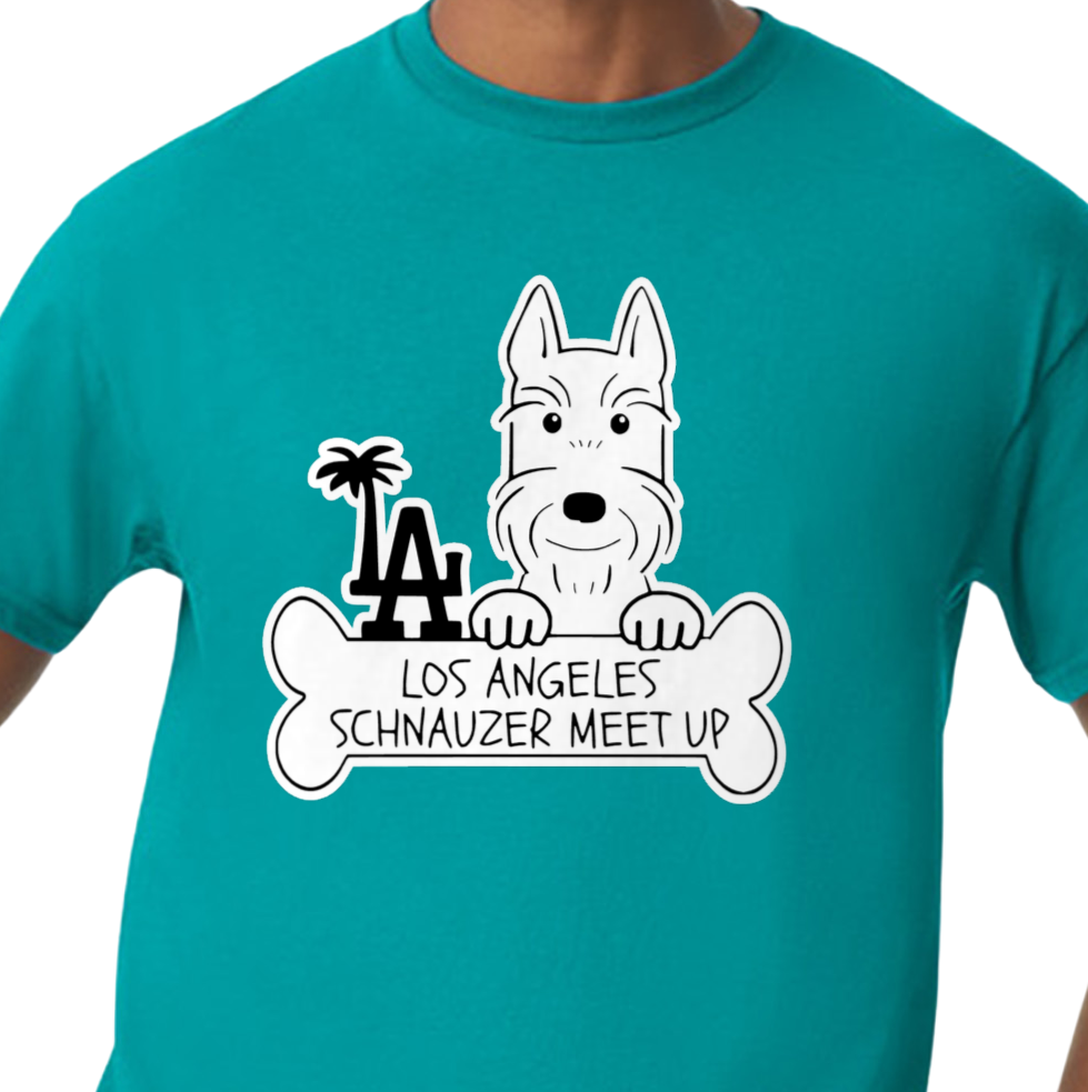 LA Schnauzers Meet Up Human T Shirt