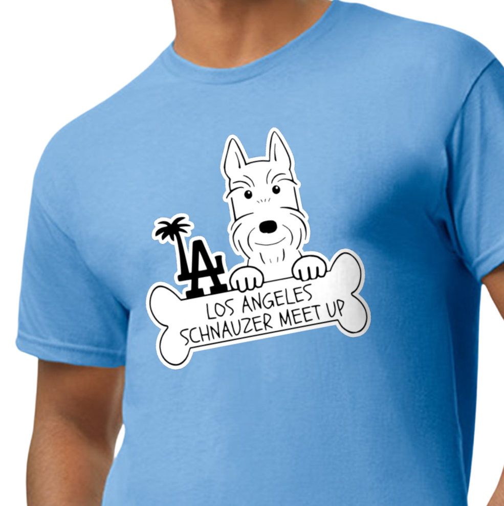 LA Schnauzers Meet Up Human T Shirt