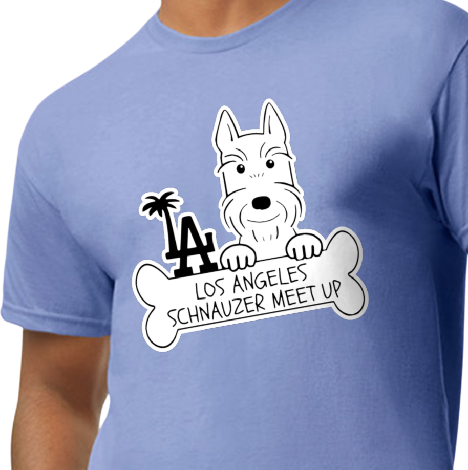 LA Schnauzers Meet Up Human T Shirt