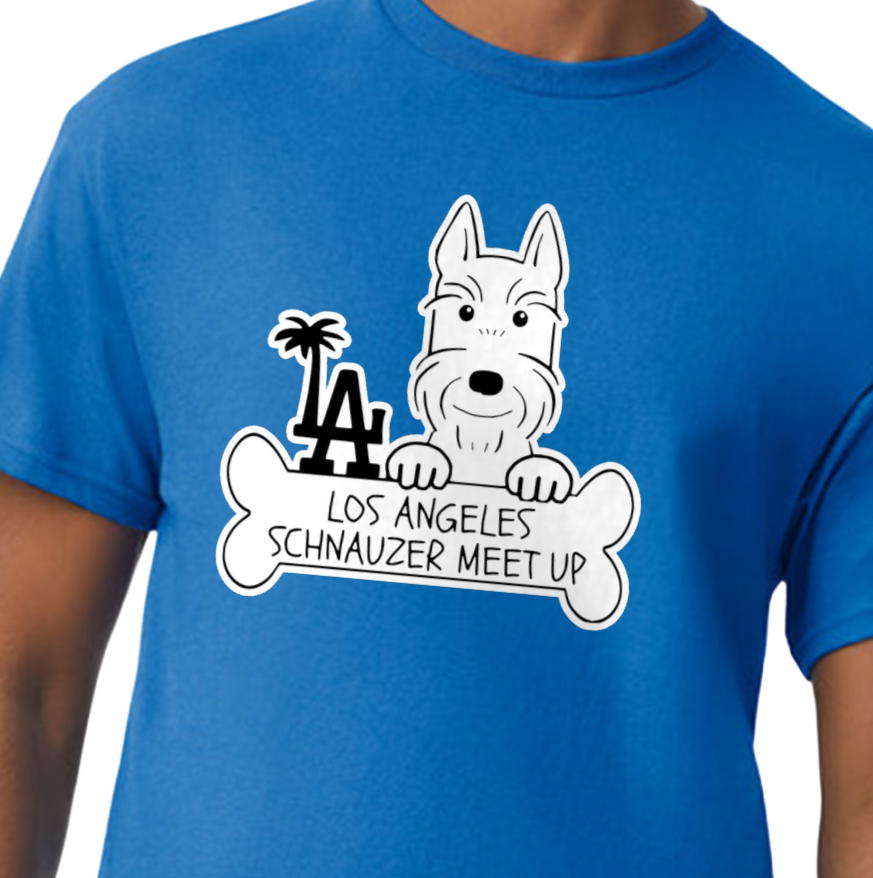 LA Schnauzers Meet Up Human T Shirt