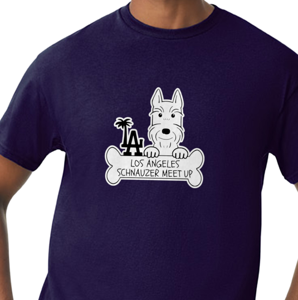 LA Schnauzers Meet Up Human T Shirt